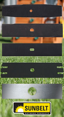 Aftermarket Replacement Edger Blades